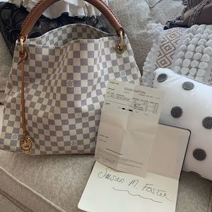 Louis Vuitton Artsy Damier Azure